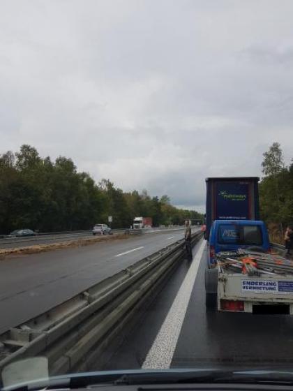 Stau auf der Autobahn